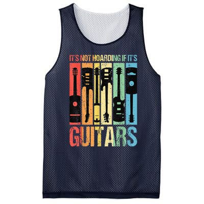 Its Not Hoarding If Its Guitars Guitar Mesh Reversible Basketball Jersey Tank