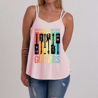 Its Not Hoarding If Its Guitars Guitar Women's Strappy Tank