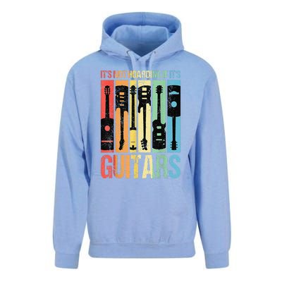 Its Not Hoarding If Its Guitars Guitar Unisex Surf Hoodie