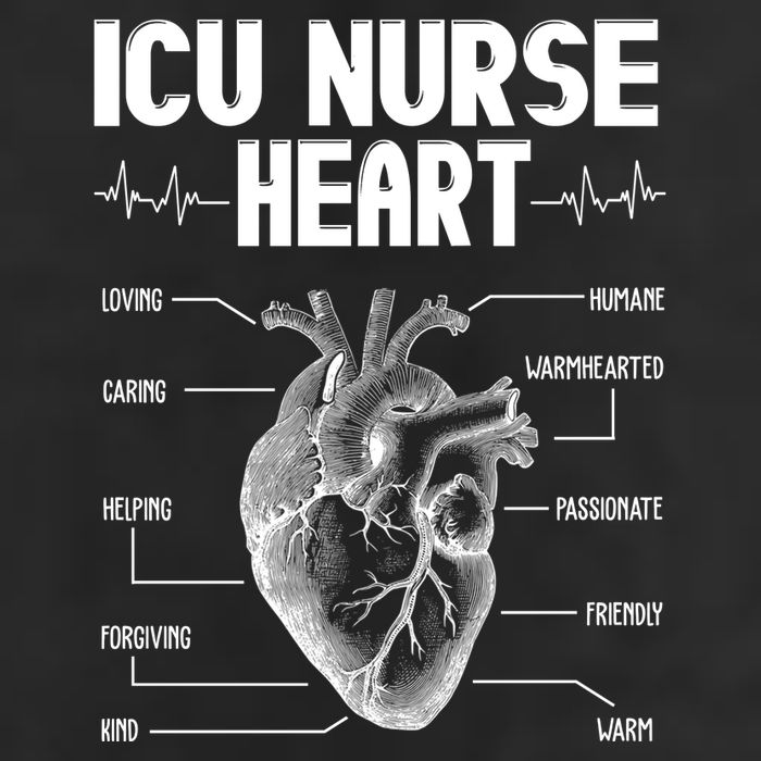 ICU Nurse Heart Cool Comfort Performance Bucket Hat