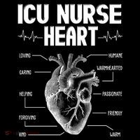 ICU Nurse Heart Wool Snapback Cap