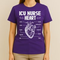 ICU Nurse Heart T-Shirt