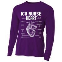 ICU Nurse Heart Cooling Performance Long Sleeve Crew