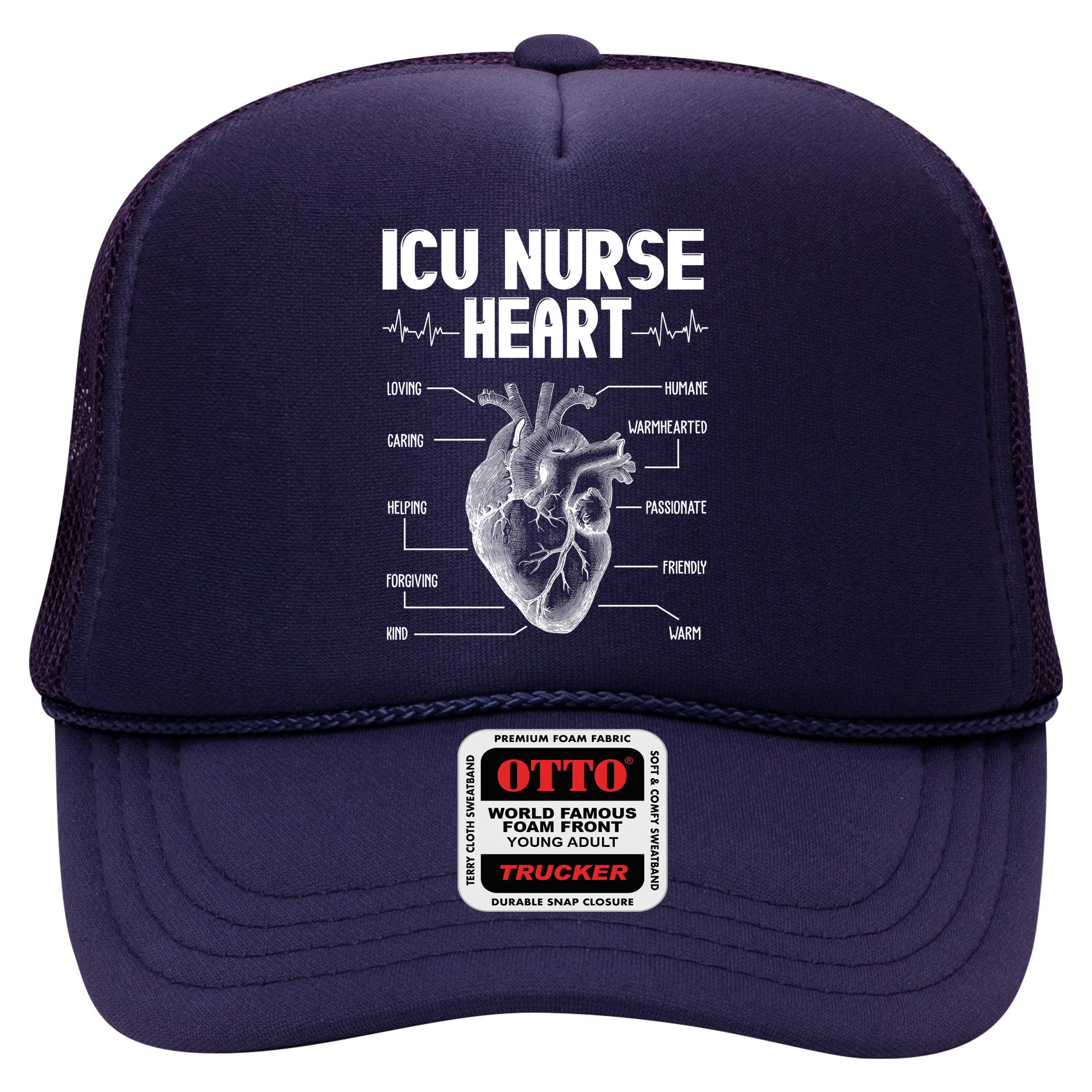 ICU Nurse Heart Hat