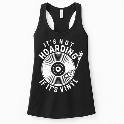 Its Not Hoarding If Its Vinyl Record Lover Collector Womens Tank Top