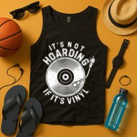 Its Not Hoarding If Its Vinyl Record Lover Collector Tank Top
