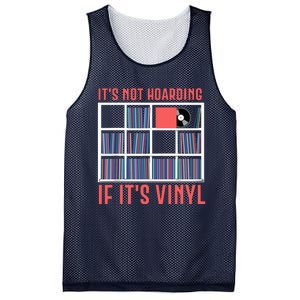 Its Not Hoarding If Its Vinyl Vinyl Records Lover Mesh Reversible Basketball Jersey Tank