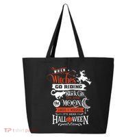 Its Near Halloween Witches Go Riding Festive 25L Jumbo Tote