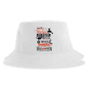 Its Near Halloween Witches Go Riding Festive Sustainable Bucket Hat