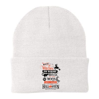 Its Near Halloween Witches Go Riding Festive Beanie