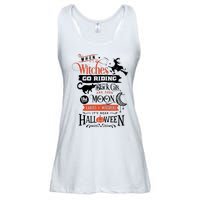 Its Near Halloween Witches Go Riding Festive Ladies Essential Flowy Tank