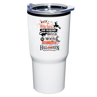 Its Near Halloween Witches Go Riding Festive Tumbler