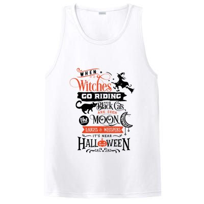 Its Near Halloween Witches Go Riding Festive PosiCharge Competitor Tank