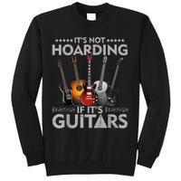 It's Not Hoarding If Its Guitars Vintage Sweatshirt