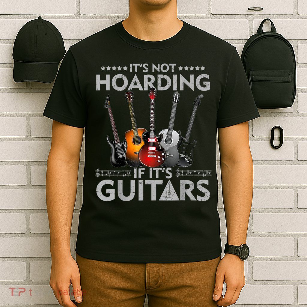 It's Not Hoarding If Its Guitars Vintage T-Shirt