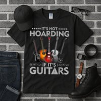 It's Not Hoarding If Its Guitars Vintage Tall T-Shirt