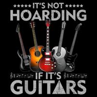 It's Not Hoarding If Its Guitars Vintage Bucket Hat