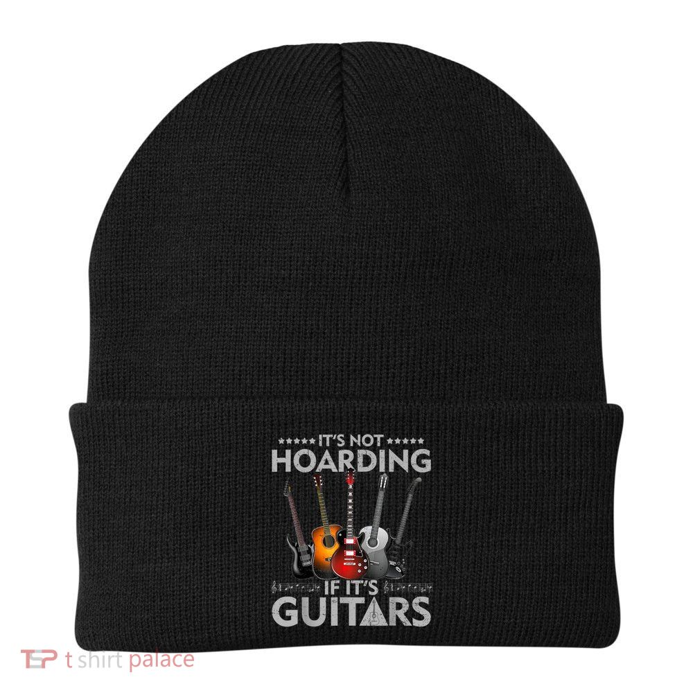 It's Not Hoarding If Its Guitars Vintage Beanie