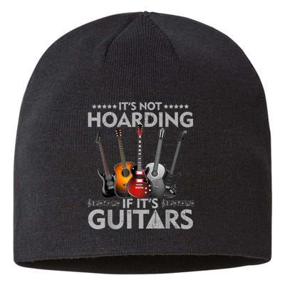 It's Not Hoarding If Its Guitars Vintage Sustainable Beanie