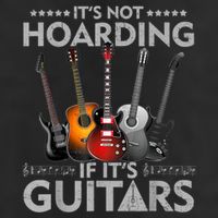 It's Not Hoarding If Its Guitars Vintage Tumbler