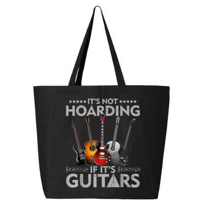 It's Not Hoarding If Its Guitars Vintage 25L Jumbo Tote