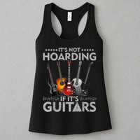 It's Not Hoarding If Its Guitars Vintage Womens Tank Top