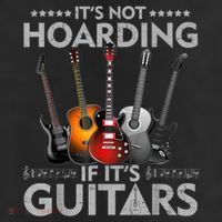 It's Not Hoarding If Its Guitars Vintage Trucker Hat