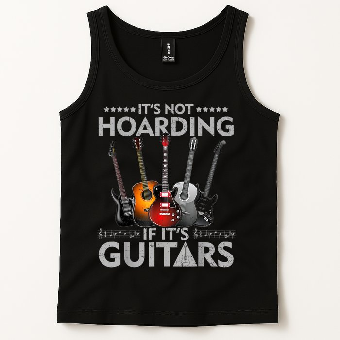 It's Not Hoarding If Its Guitars Vintage Tank Top