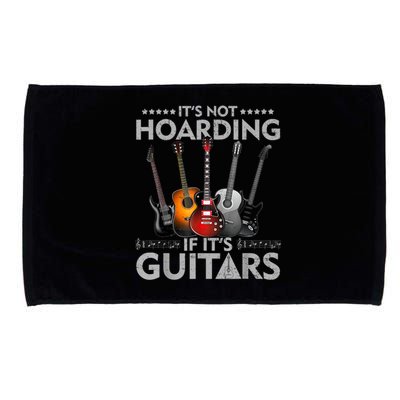 It's Not Hoarding If Its Guitars Vintage Microfiber Hand Towel