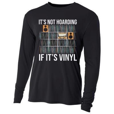 Its Not Hoarding If Its Vinyl Cooling Performance Long Sleeve Crew