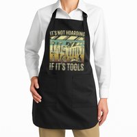 ItS Not Hoarding If ItS Tools Full-Length Apron With Pockets