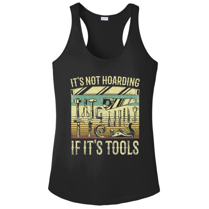 ItS Not Hoarding If ItS Tools Ladies PosiCharge Competitor Racerback Tank