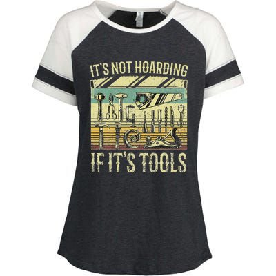 ItS Not Hoarding If ItS Tools Enza Ladies Jersey Colorblock Tee