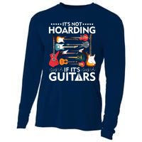 Its Not Hoarding If Its Guitars Musicians Cooling Performance Long Sleeve Crew