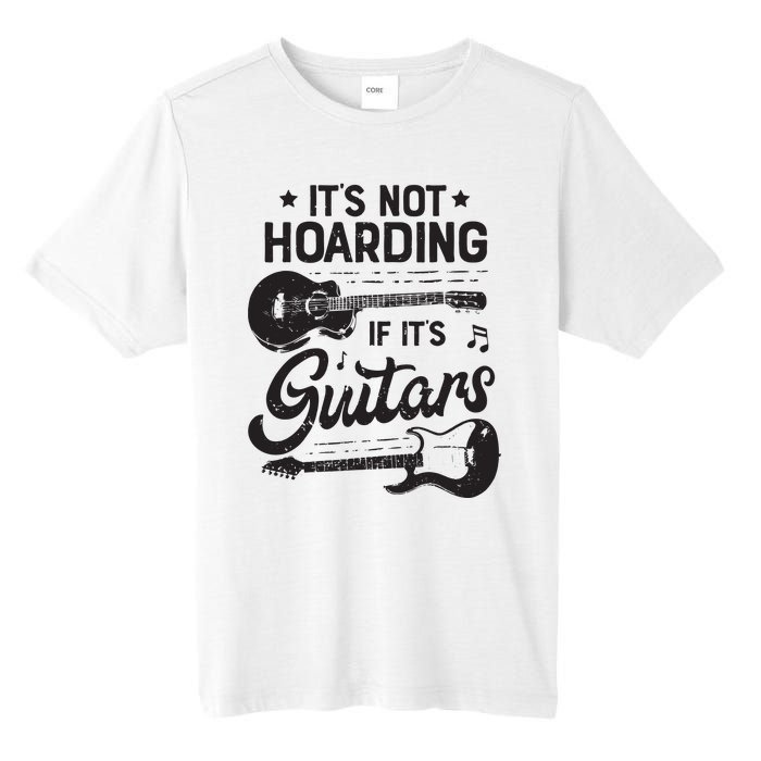 Its Not Hoarding If Its Guitars Player Funny Guitarist Tall Fusion ChromaSoft Performance T-Shirt