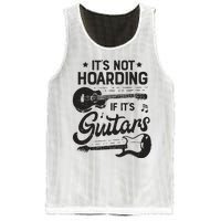 Its Not Hoarding If Its Guitars Player Funny Guitarist Mesh Reversible Basketball Jersey Tank