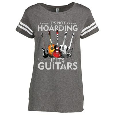 Its Not Hoarding If Its Guitars Vintage Enza Ladies Jersey Football T-Shirt