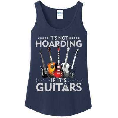 Its Not Hoarding If Its Guitars Vintage Ladies Essential Tank