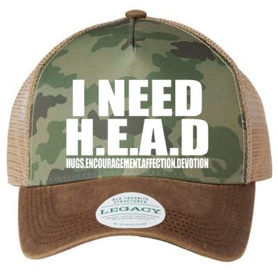 I Need Head Oddly Specific Legacy Tie Dye Trucker Hat