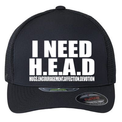 I Need Head Oddly Specific Flexfit Unipanel Trucker Cap