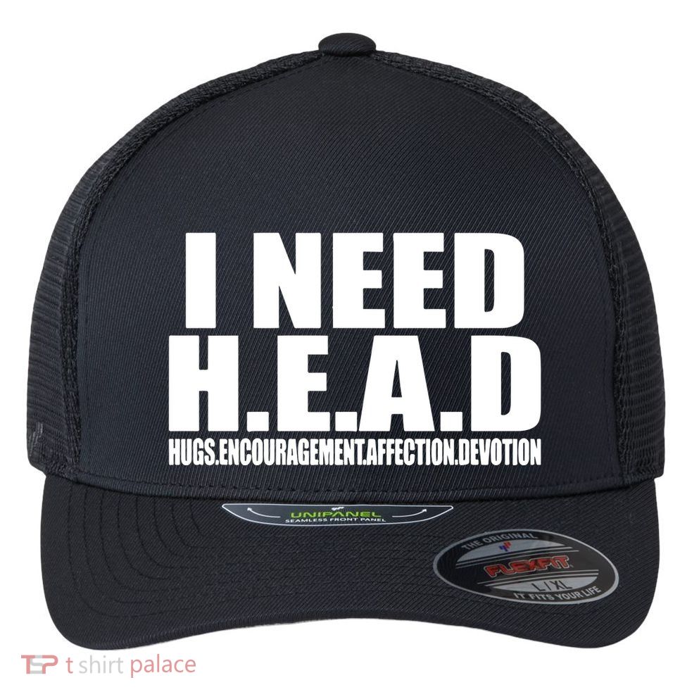 I Need Head Oddly Specific Flexfit Unipanel Trucker Cap