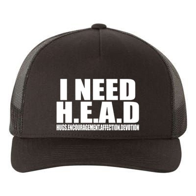 I Need Head Oddly Specific Yupoong Adult 5-Panel Trucker Hat