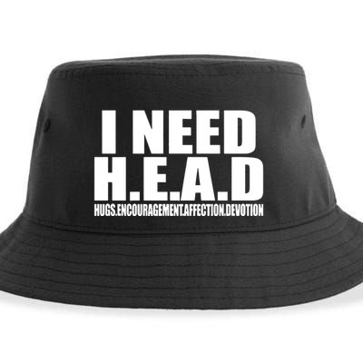 I Need Head Oddly Specific Sustainable Bucket Hat