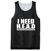 I Need Head Oddly Specific Mesh Reversible Basketball Jersey Tank