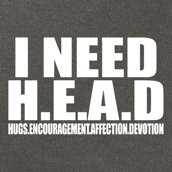 I Need Head Oddly Specific Cotton Canvas Backpack