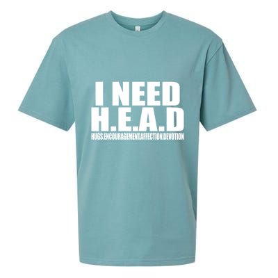 I Need Head Oddly Specific Sueded Cloud Jersey T-Shirt