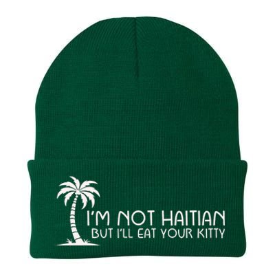 IM Not Haitian But ILl Eat Your Kitty Knit Cap Winter Beanie