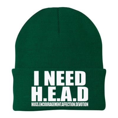 I Need Head Oddly Specific Sarcastic Knit Cap Winter Beanie