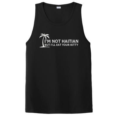 IM Not Haitian But ILl Eat Your Kitty Coconut Tree PosiCharge Competitor Tank