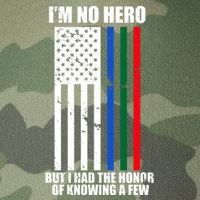 IM No Hero Bu I Had The Honor Of Knowing A Few Legacy Tie Dye Trucker Hat
